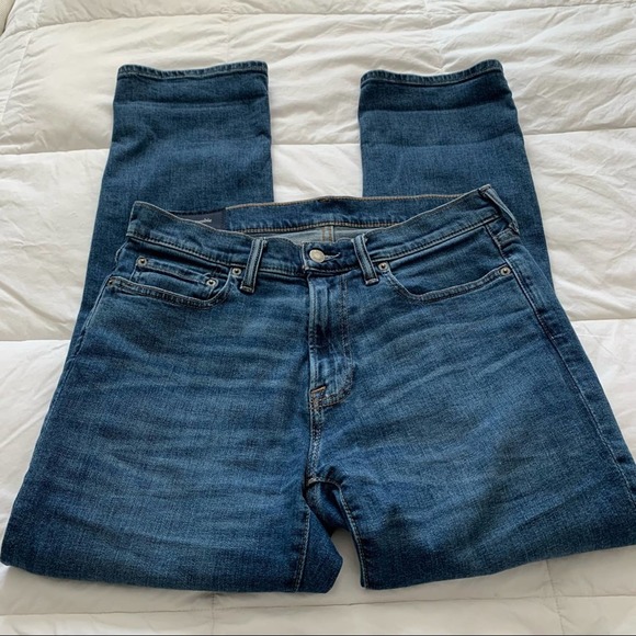 Abercrombie Straight Stretch Men’s Jeans 31x30 - Picture 1 of 6